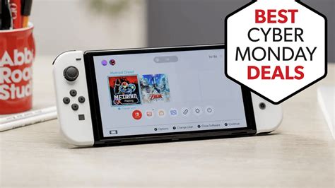 nintendo switch oled cyber monday deals|More.